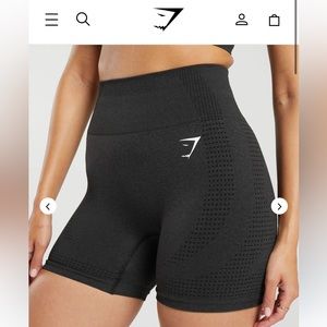 Gymshark Vital Seamless 2.0 black shorts